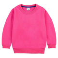 DE PEACH 2026 Spring Baby Girls Boys Sweatshirts Kids O-Neck Cotton Pullover Shirts Children Casual Loose Bottoming Tops Clothes