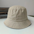 Big Head Plus Size Bucket Hat for Men  Pure Cotton Panama Fisherman Hat Korean Man Women 59cm 60cm 62cm 63cm Sun Hat