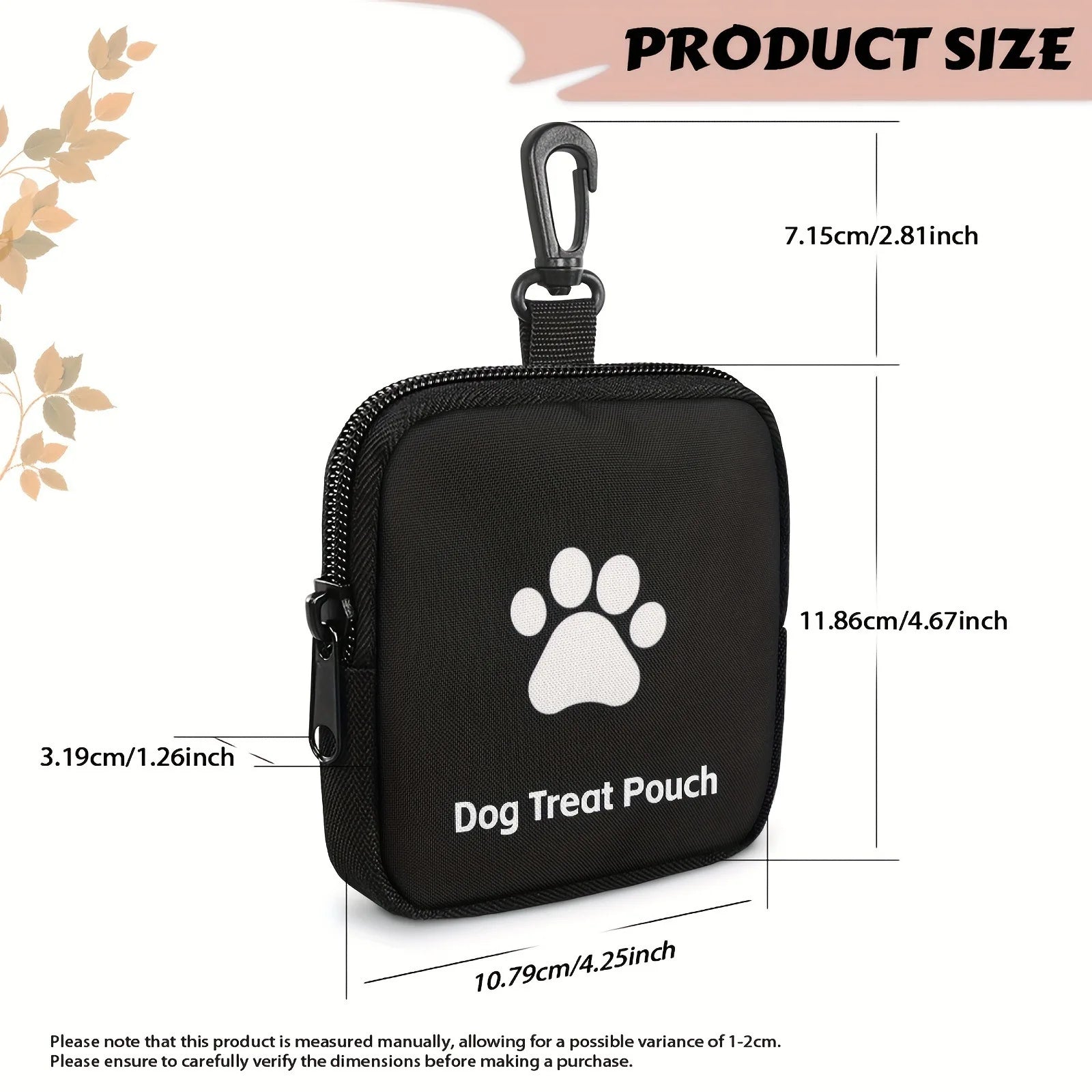 Portable Dog Treat Bag Outdoor Training Dog Food Pocket Multifunctional Dog Reward Bags Pet Supplies