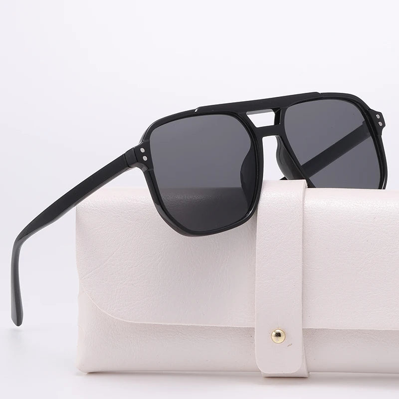 New Polarized Sunglasses for Men TR90 Fashion Luxury Designer Sunnies for Women Colorful Film Anti UV Outdoor Sun Eyeglass